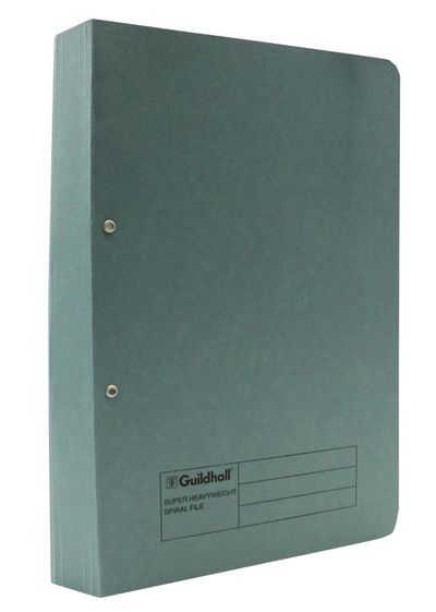 Guildhall Spring Transfer File Manilla Foolscap 420gsm Blue (Pack 25) - 211/7000Z