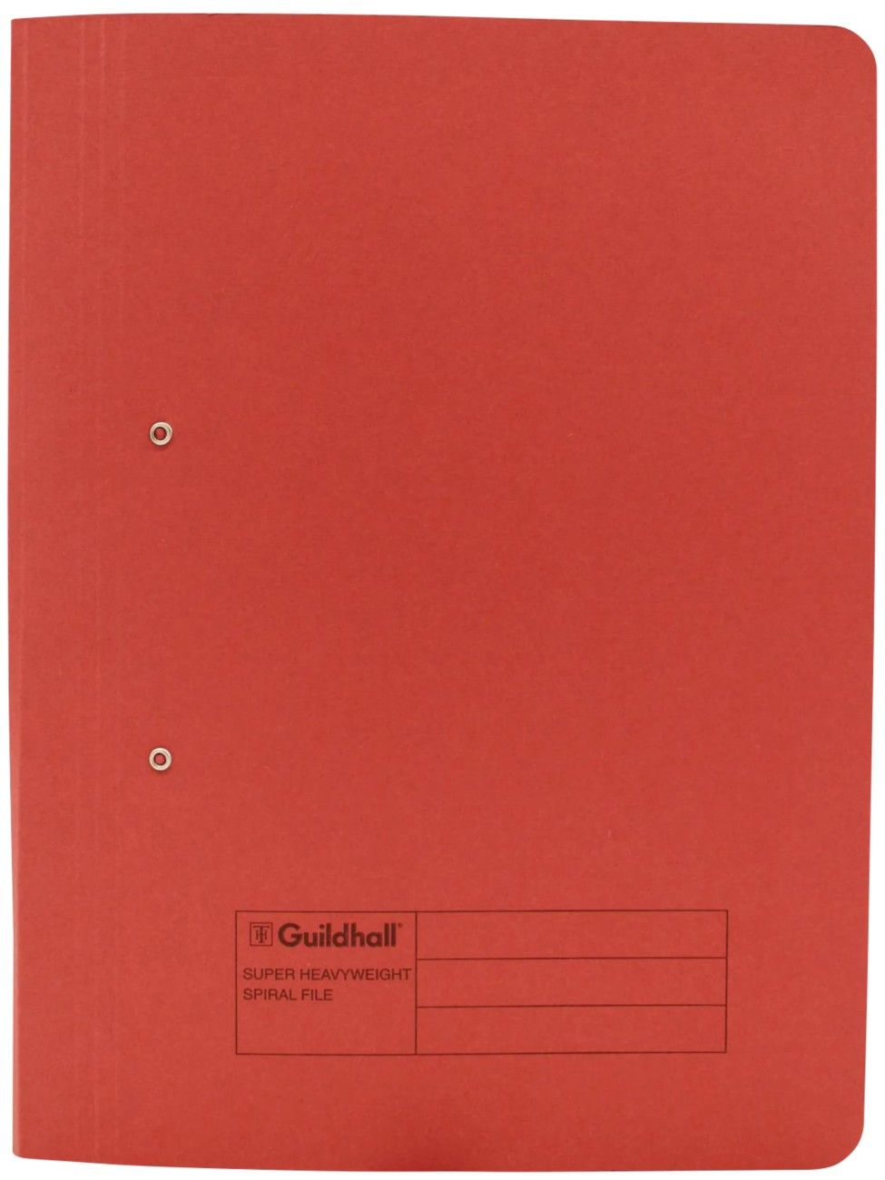 Guildhall Spring Transfer File Manilla Foolscap 420gsm Red (Pack 25) - 211/7005Z - Image 1