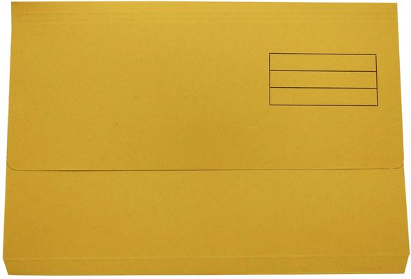 Exacompta DW250-YLWZ folder Manila hemp Yellow A4