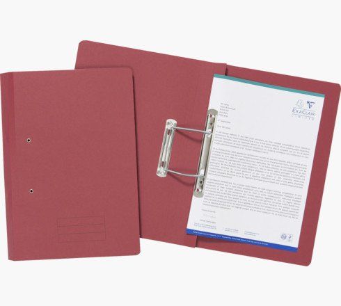 Exacompta TFM-REDZ folder Manila hemp Red A4 - Image 1
