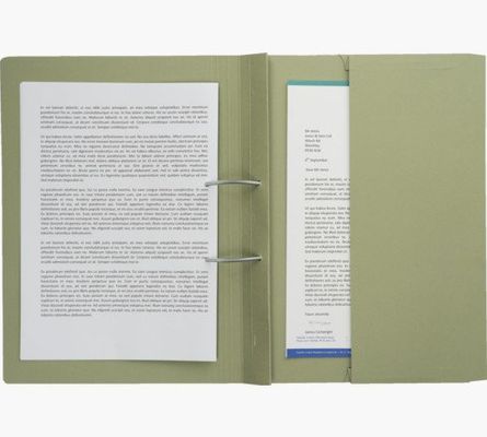 Exacompta TPFM-GRNZ folder Manila hemp Green A4
