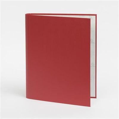 Guildhall Ring Binder Paper on Board 2 O-Ring 30mm Rings Red (Pack 10) - 222/0002Z