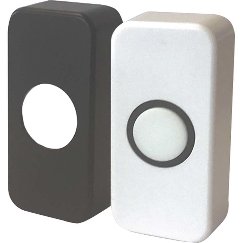 Deta Vimark C3507 Bell Push With Black And White Covers - Image 1