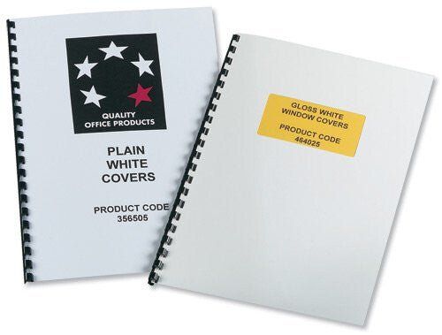 5Star 356505 binding cover A4 White 100 pc(s) - Image 1