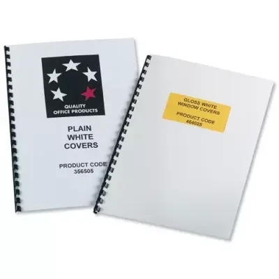 5Star 356505 binding cover A4 White 100 pc(s) - Thumbnail 2