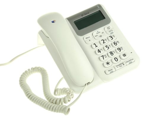 BT Decor 2200 Corded Phone - White