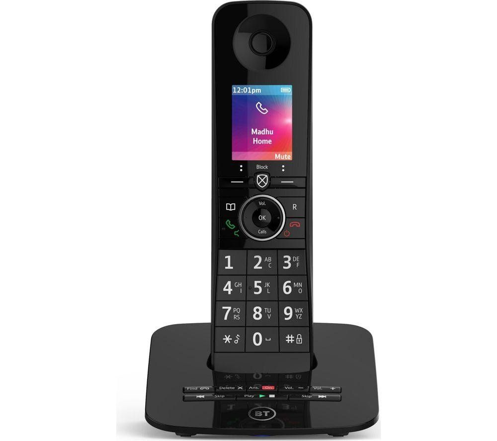 BT Premium 090630 Cordless Phone - Black, Black - Image 1