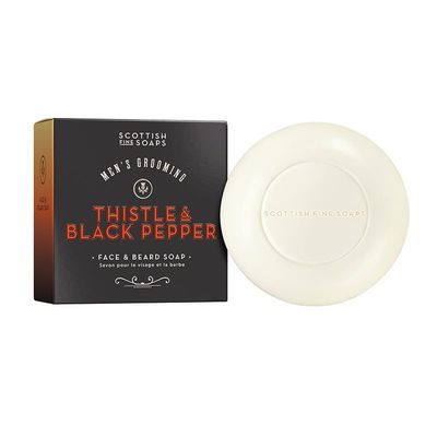 Scottish Fine Soaps Face & Beard Soap 100g in Carton