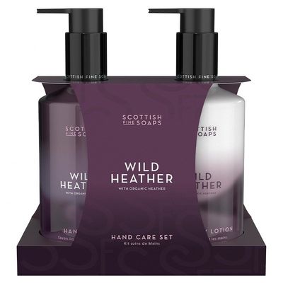 Scottish Fine Soaps Wild Heather Hand Care Pump Duo 300ml in Misc