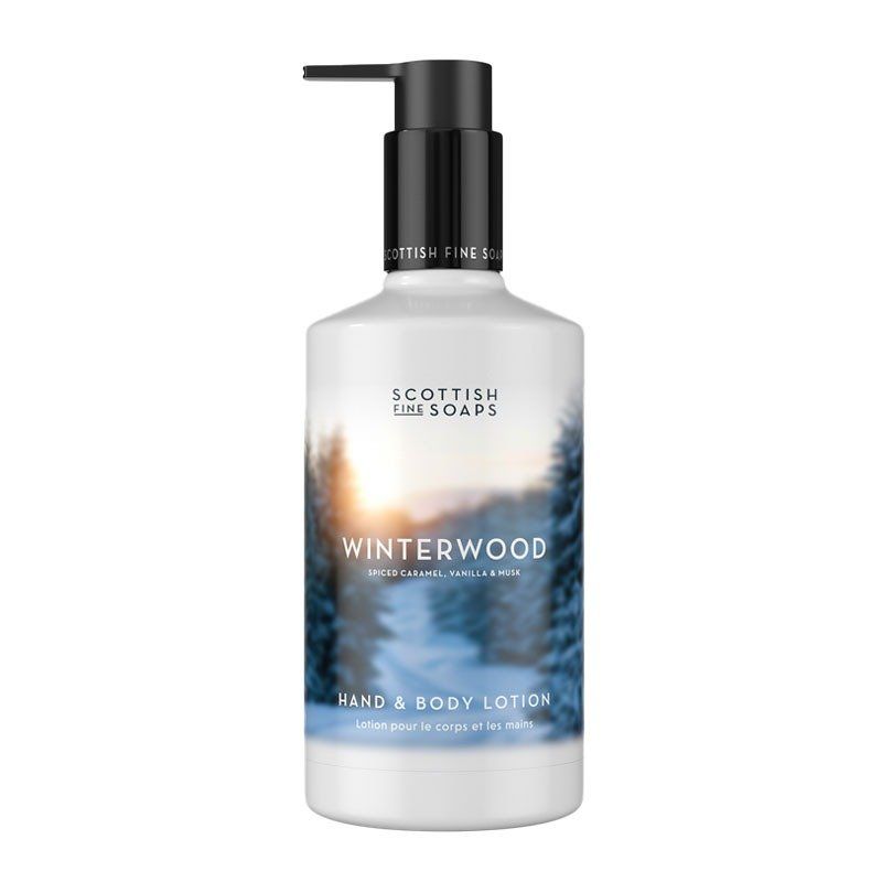 Scottish Fine Soaps Winterwood Hand & Body Lotion 300ml - Image 1