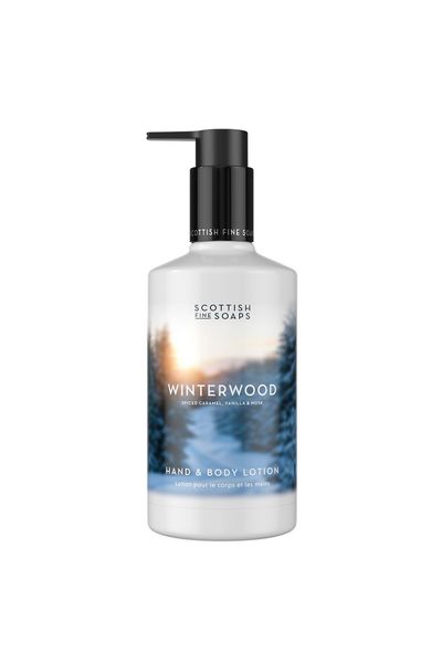 Scottish Fine Soaps Winterwood Hand & Body Lotion 300ml - Thumbnail 2