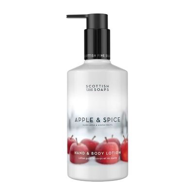 Scottish Fine Soaps Women's Apple & Spice Hand & Body Lotion 300ml