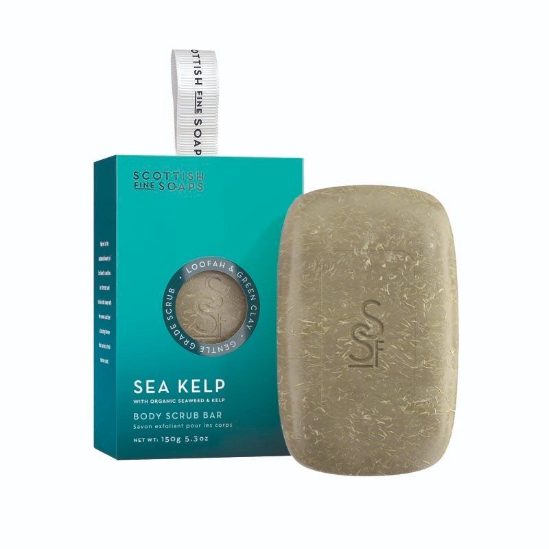 Scottish Fine Soaps Sea Kelp Body Scrub Bar 150g in Misc - Image 1