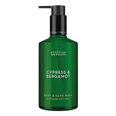 Scottish Fine Soaps Cypress & Bergamot Body & Hand Wash 300ml in Misc