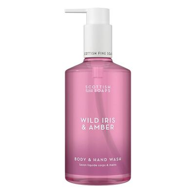 Scottish Fine Soaps Wild Iris & Amber Body & Hand Wash 300ml in Misc
