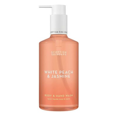 Scottish Fine Soaps White Peach & Jasmine Body & Hand Wash 300ml in Misc