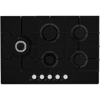 STATESMAN GH175GB 75 cm Gas Hob - Black, Black