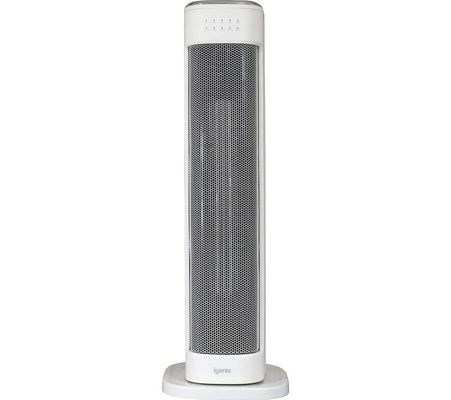IGENIX IGHT020DW Portable Ceramic Fan Heater - White, White