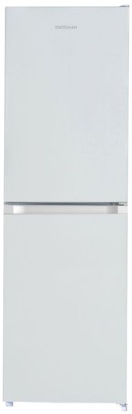 STATESMAN F01754LFW 60/40 Fridge Freezer - White, White