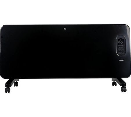 Igenix 2KW Smart Panel Heater with 24hr Timer - Black