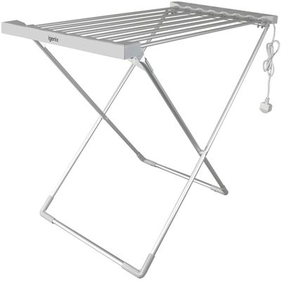 IGENIX IGHA068S Heated Clothes Airer - Silver