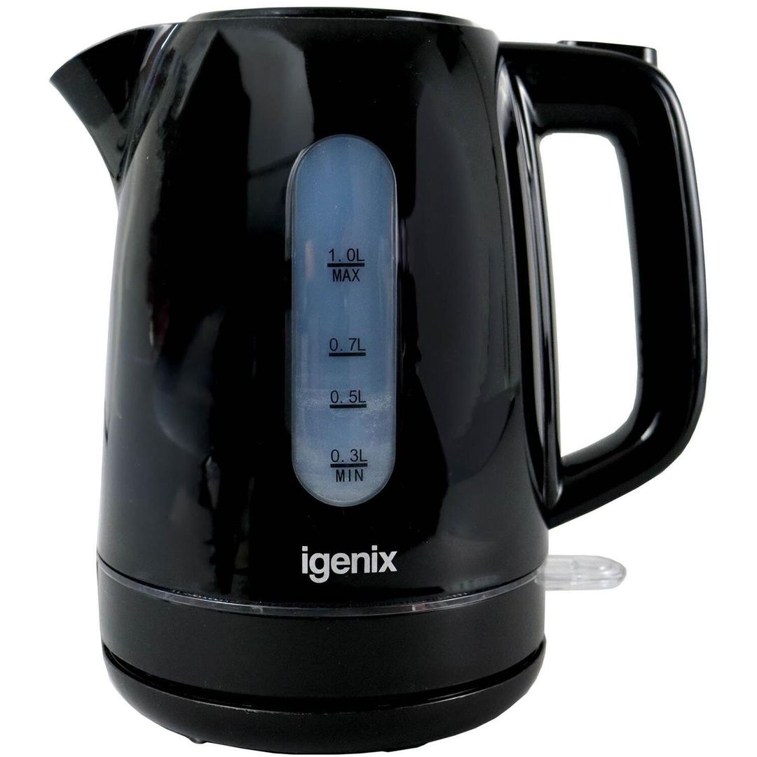 IGENIX IGK01022B Electric Jug Kettle - Black, Black - Image 1