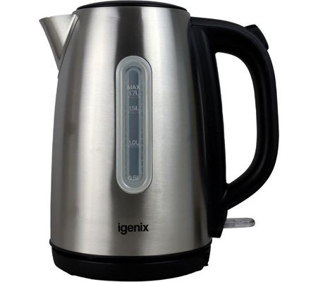 IGENIX IGK01766SS Jug Kettle - Stainless steel, Stainless Steel