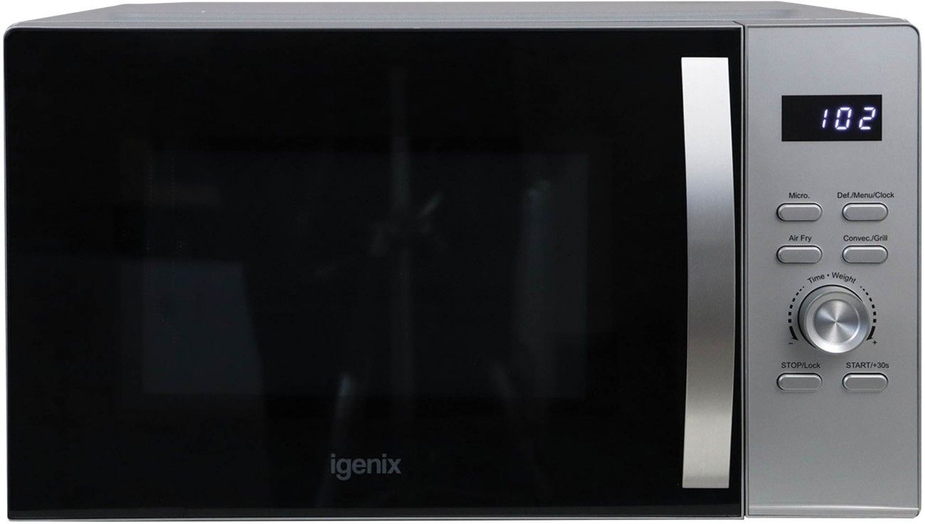 IGENIX IGMC02890S Combination Microwave - Silver, Silver/Grey - Image 1