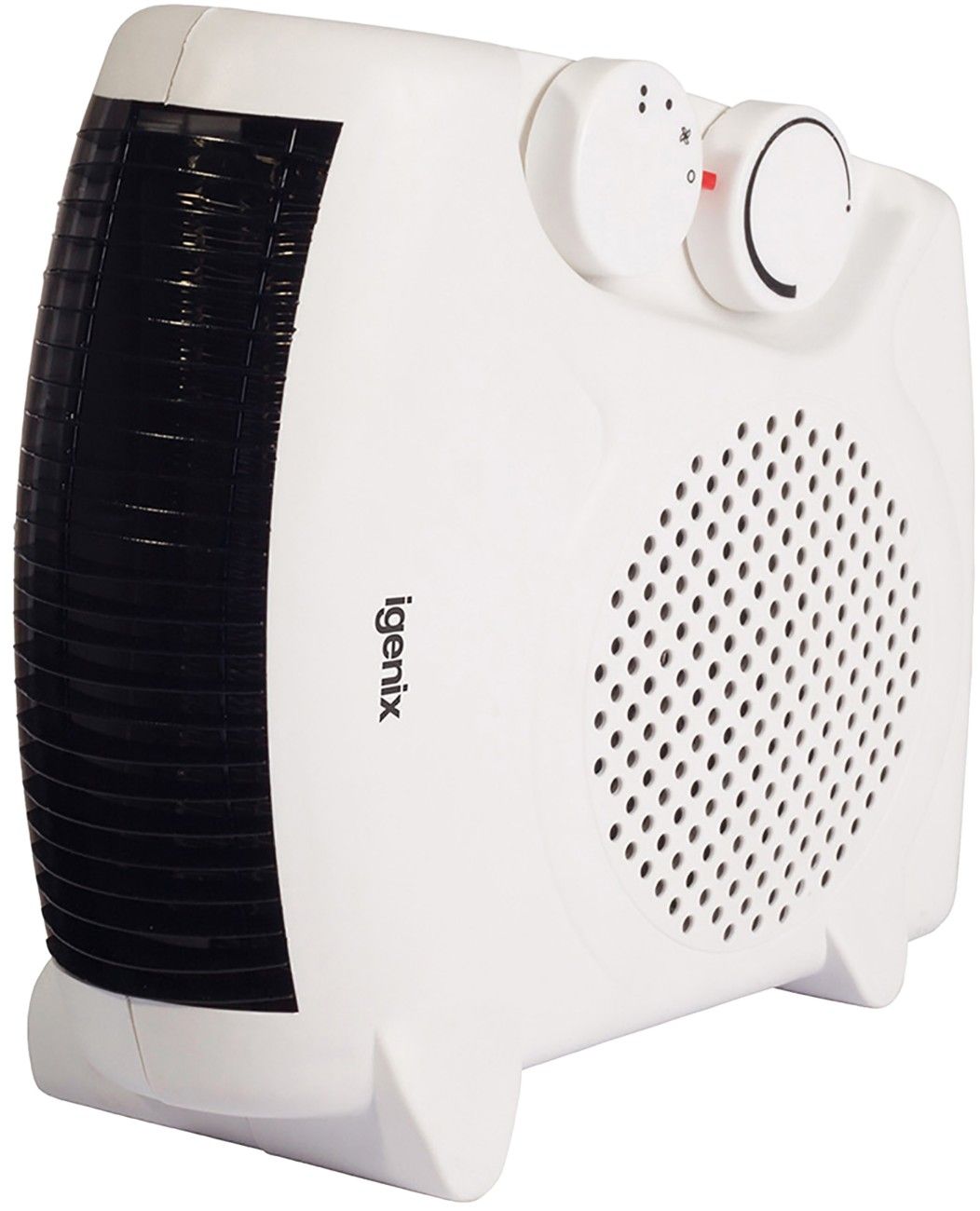 IGENIX IGHF01914W Portable Hot & Cool Fan Heater - White, White - Image 1