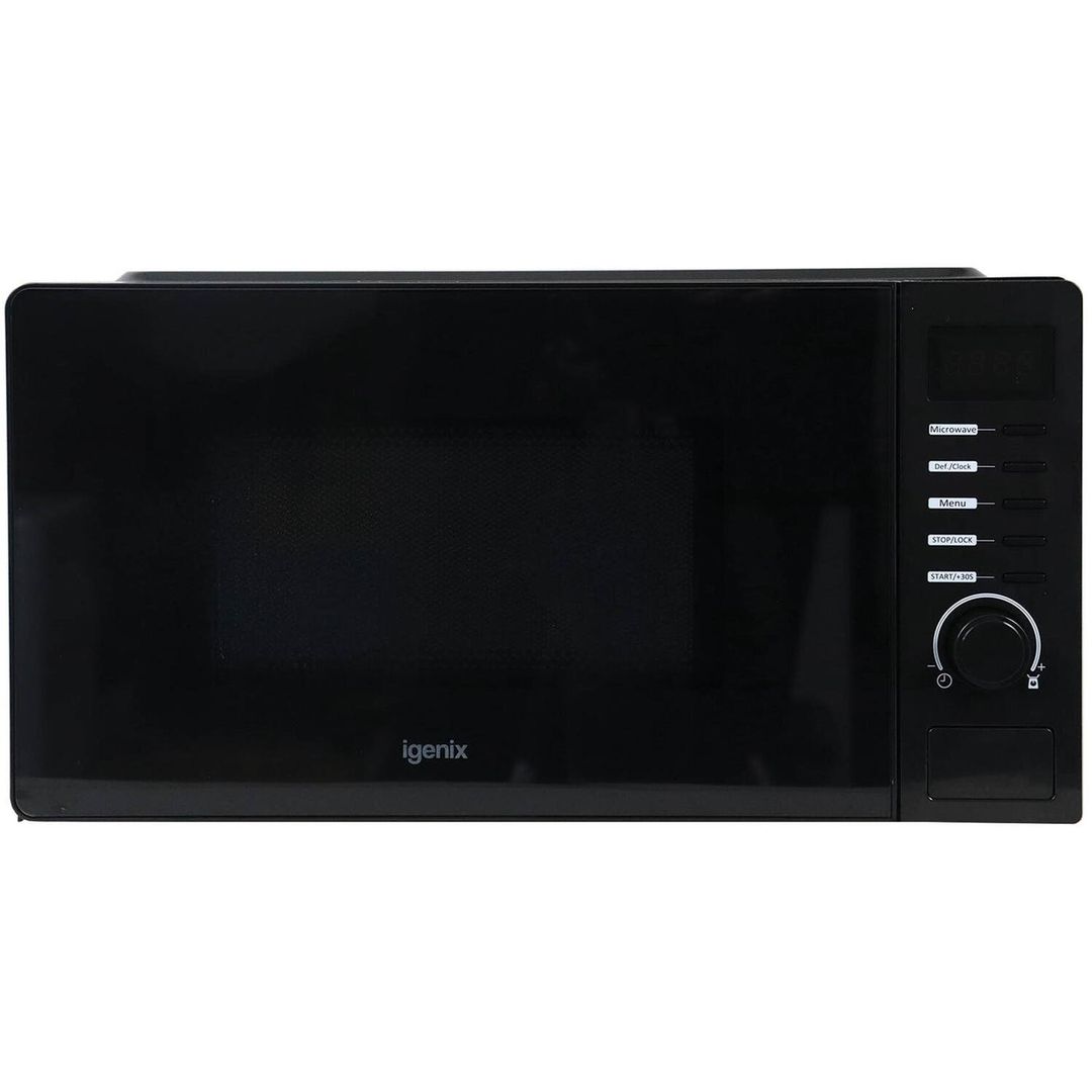 IGENIX IGMS02070B Solo Microwave - Black, Black - Image 1