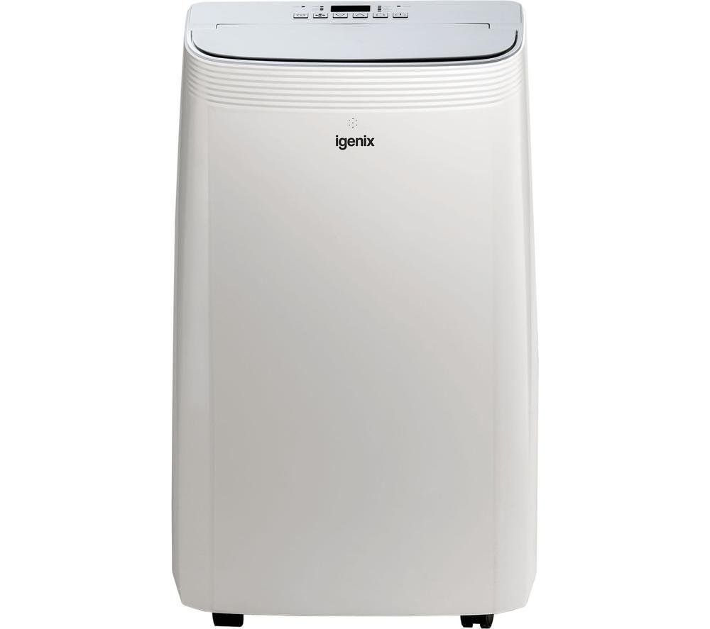 IGENIX IGAC03009W 4-in-1 Portable Air Conditioner - White, White - Image 1