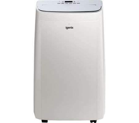IGENIX IGAC03009W 4-in-1 Portable Air Conditioner - White, White