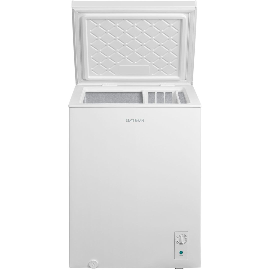 142L Chest Freezer White - White - Image 1