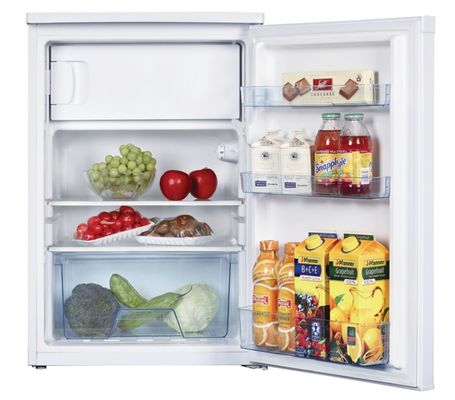 55cm Under Counter Fridge With 4* Ice Box White - White