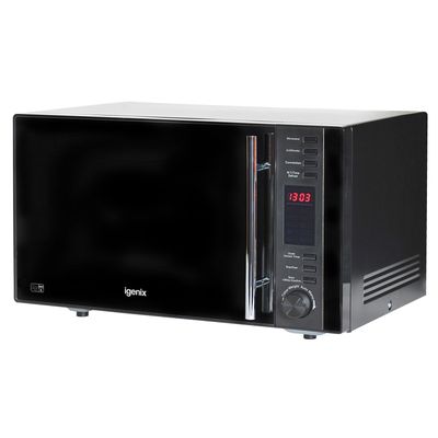 IGENIX IG2590 Combination Microwave - Black, Black