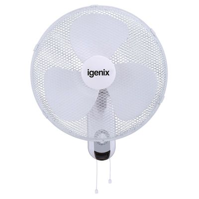 IGENIX DF1656 Wall Fan - White, White