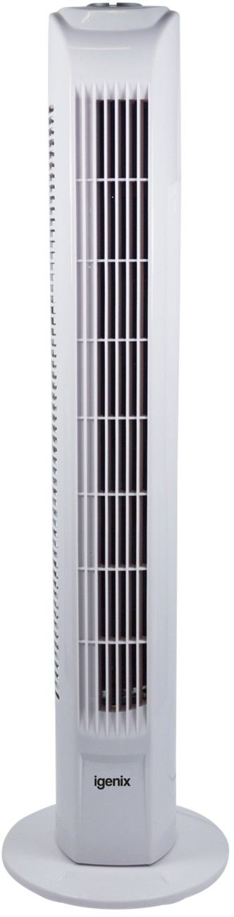 IGENIX DF0035T Tower Fan - White, White - Image 1