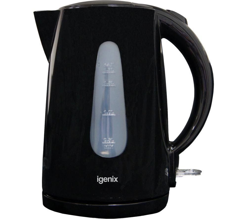 IGENIX IG7205 Jug Kettle - Black, Black - Image 1