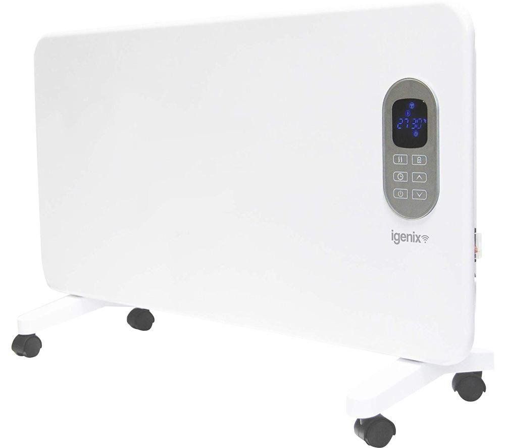 2000W Smart Panel Heater with 24 Hour Timer - White - Image 1