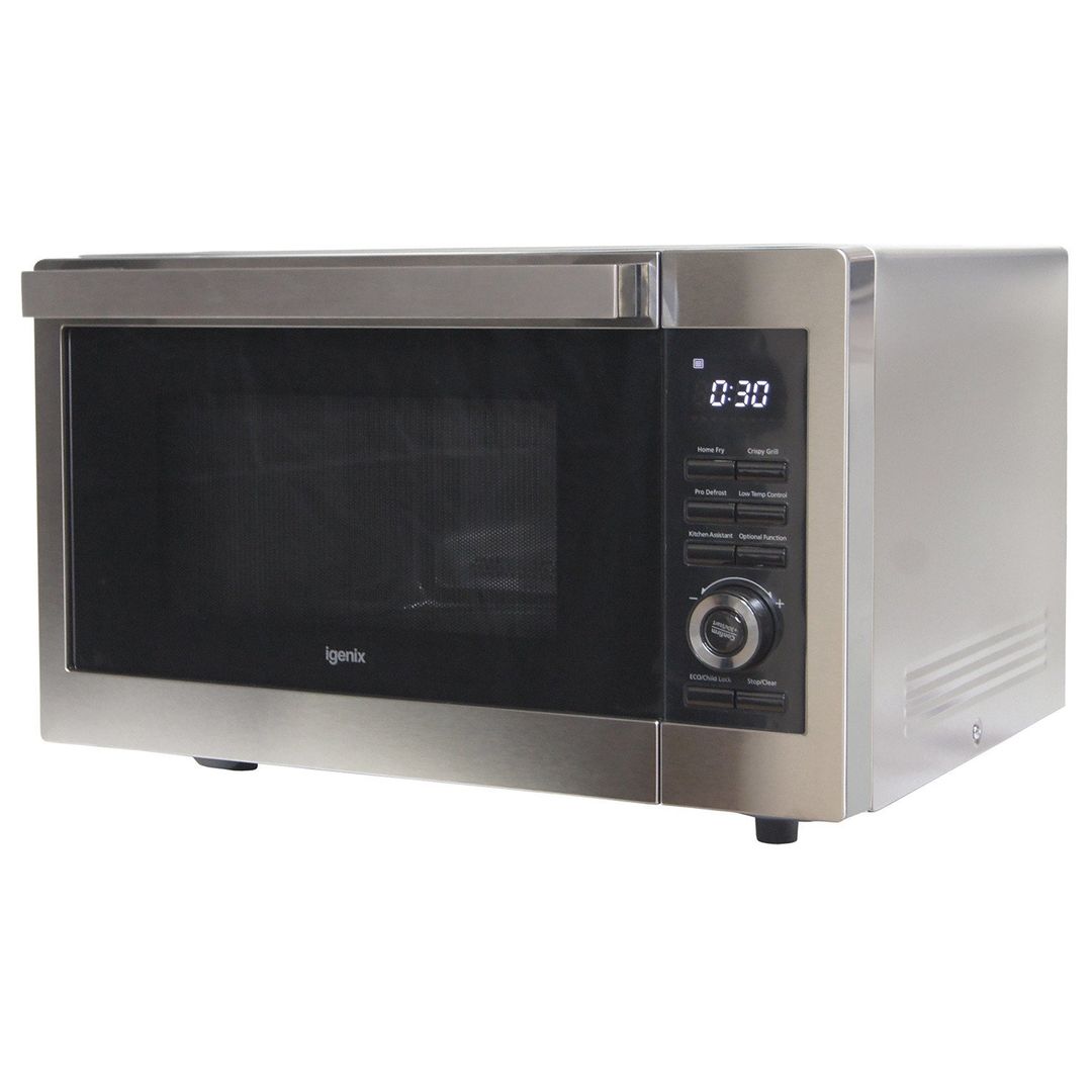 IGENIX IG3095 Combination Microwave - Stainless Steel, Stainless Steel - Image 1