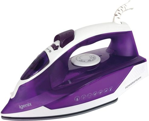 Igenix 2200W Steam Iron - Purple