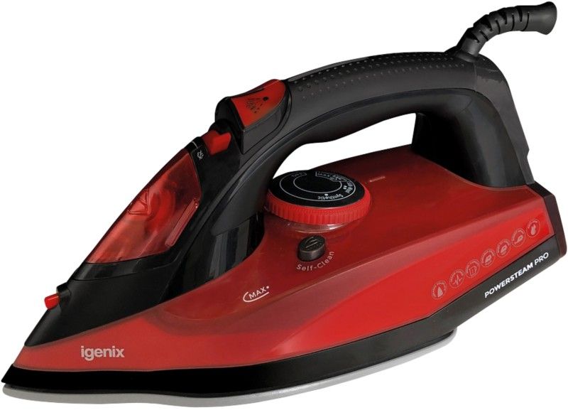 PowerSteam Pro 2600W Steam Iron - Red - Image 1