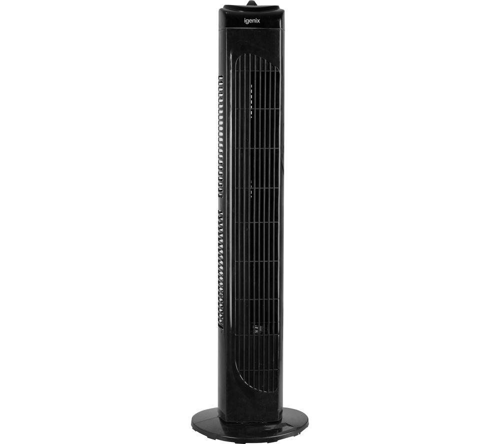 IGENIX DF0029BL Tower Fan - Black, Black - Image 1