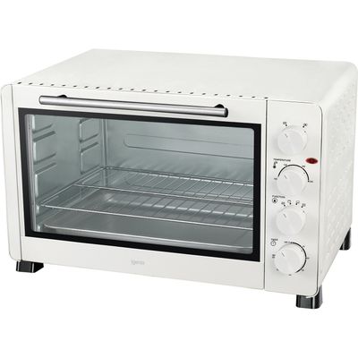 IGENIX IG7161 Electric Mini Oven - White, White