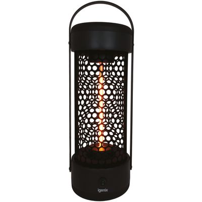 IGENIX IG9650 Portable Patio Heater - Black, Black