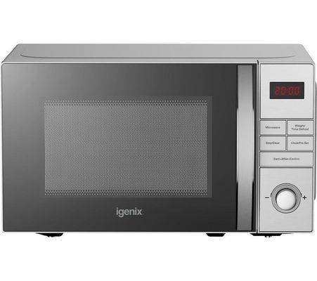 IGENIX IGM0821SS Solo Microwave - Stainless Steel, Stainless Steel