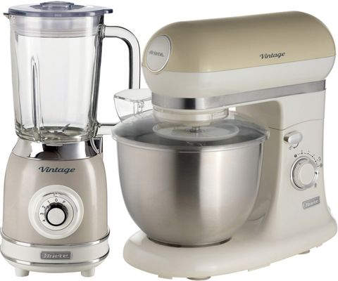 Vintage Jug Blender and 5.5L Stand Mixer Cream - Cream