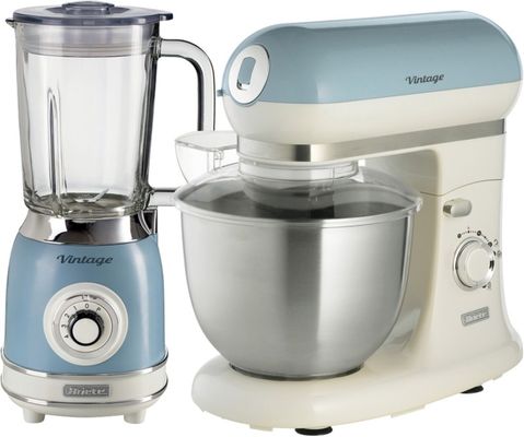 Vintage Jug Blender and 5.5L Stand Mixer Blue - Blue