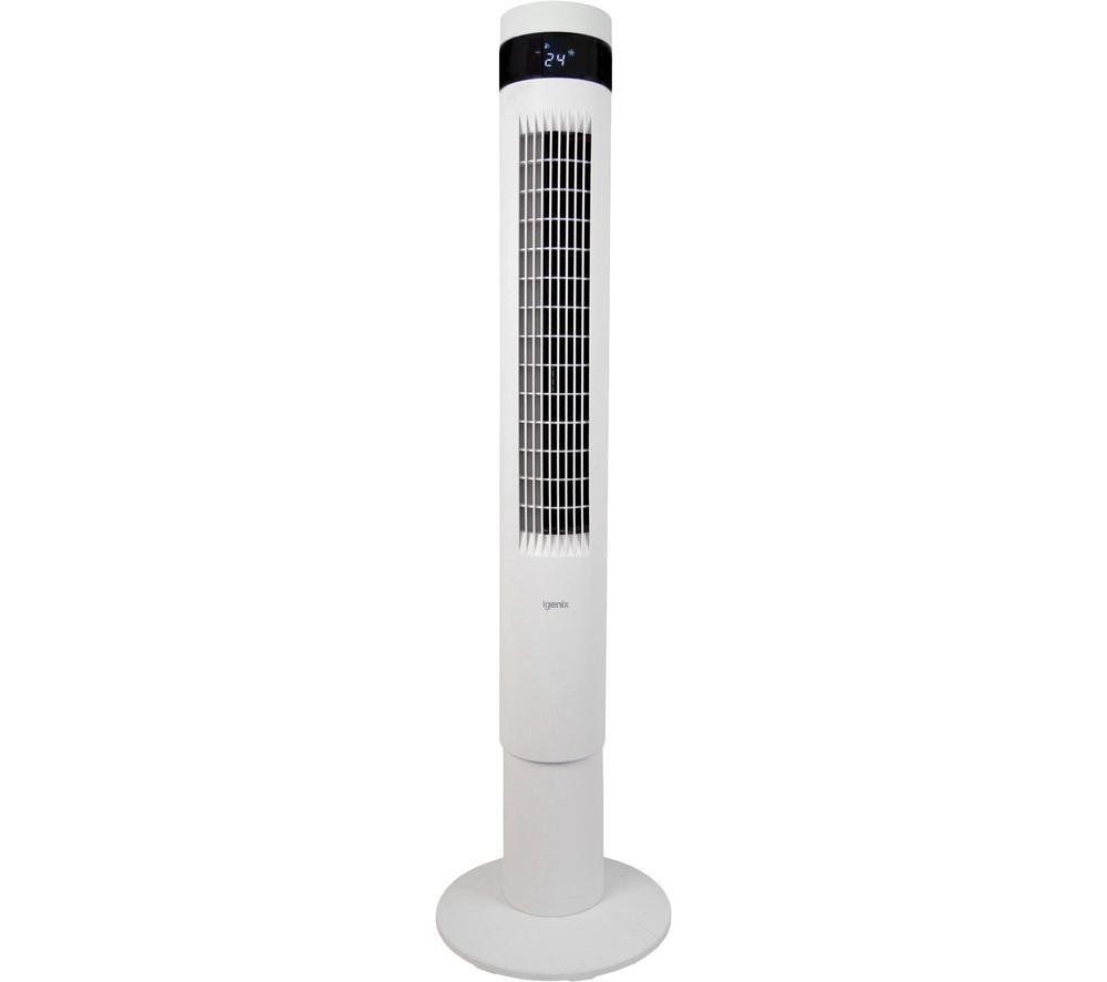 43 Inch Digital Tower Fan White - White - Image 1