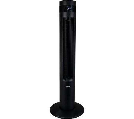 IGENIX IGFD6035B Portable Tower Fan - Black, Black